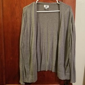 Gray Old Navy Cardigan
